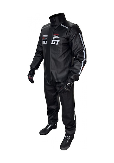 Forte Gt 2001139 Yağmurluk Takım Siyah Racıng Flag Pvc Diğer