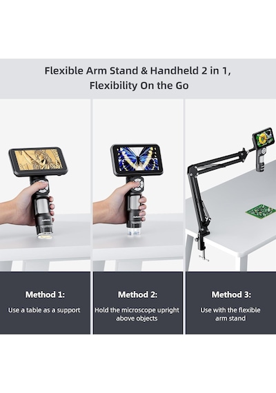 Andonstar Ad115-arm 5 Ips Taşınabilir Dijital Mikroskop