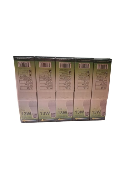 10'lu Uzlight 13w A60 E27 Duy 3000k Sarı Işık Led Ampul Diğer