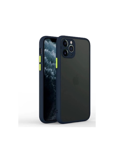 Apple iPhone Uyumlu 11 Pro 5.8inç Kamera Korumalı Premium Silikon Kılıf- 5775 Lacivert