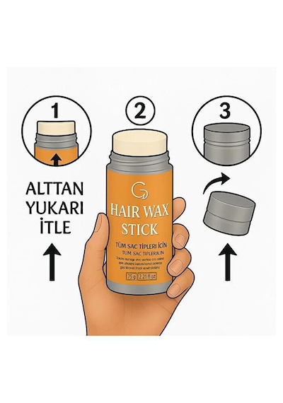 Hair Wax Stick 75gr - Saç Sabitleyici