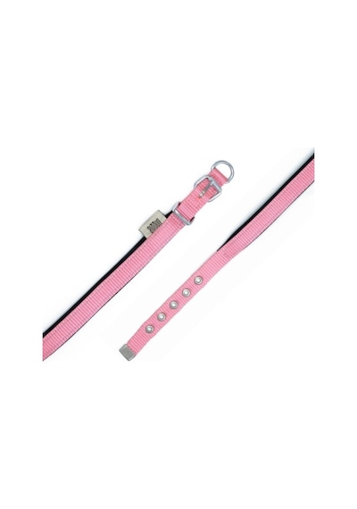 Doggie Konfor Dokuma Boyun Tasması Pembe 1.5 x 25-30 CM Pembe