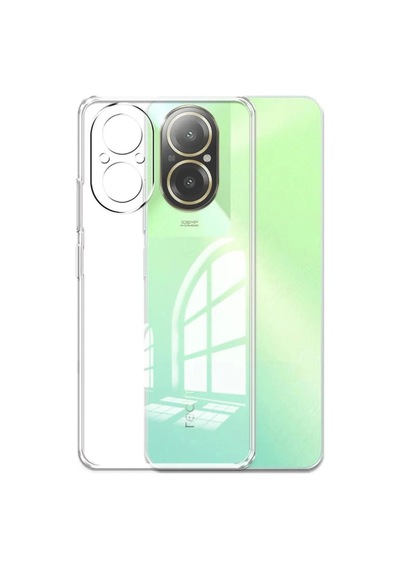 Realme 12 Lite Kılıf Lüx Şeffaf Silikon İtdark3272