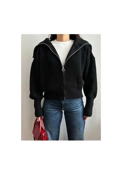 Flex Fashıon Kadın Esnek Örgü Trend Fermuarlı Dik Yaka Popüler Triko Hırka Siyah - 760178304 Siyah - 760178304 Siyah Flex Fashıon Kadın Esnek Örgü Trend Fermuarlı Dik Yaka Popüler Triko Hırka Siyah - 760178304 Siyah - 760178304 Siyah