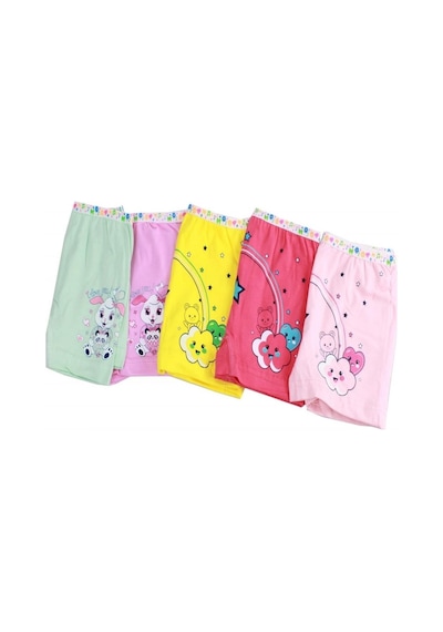 Tutku 0181 Kız Çocuk Boxer 6 Adet