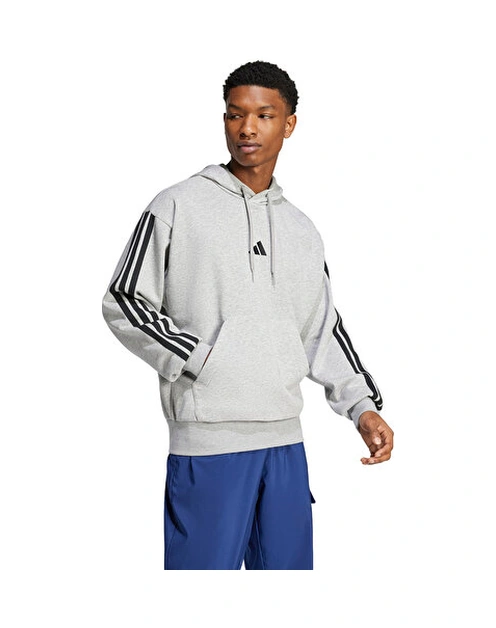 Adidas M 3s Ft Hd Erkek Günlük Sweatshirt Jd1871 Gri Gri