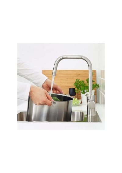 Ikea Älmaren Eviye Bataryası, Metal Rengi, 36 Cm