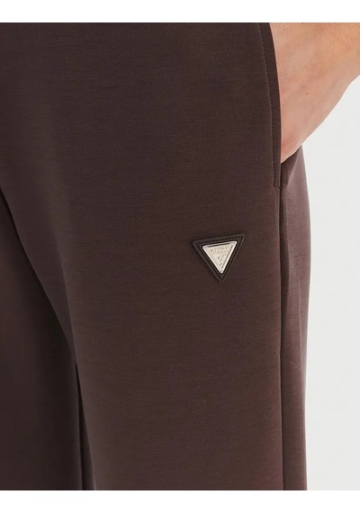 Guess Logo Band Scuba Kadın Jogger Pantolon V4yb08kcay2 Kahverengi
