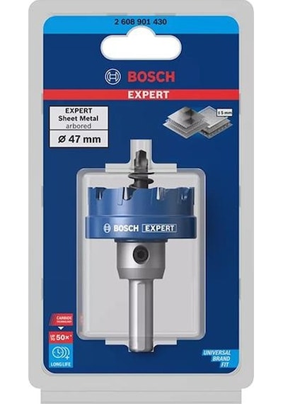 Bosch Expert 47 Mm Elmaslı İnox Panç Adaptörlü 2608901430