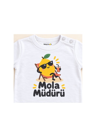 Babylimon Mola Müdürü Beyaz Kısa Kollu Çıtçıtlı Bebek Zıbını Beyaz - Mola Müdürü - 928161964 Beyaz - Mola Müdürü Babylimon Mola Müdürü Beyaz Kısa Kollu Çıtçıtlı Bebek Zıbını Beyaz - Mola Müdürü - 928161964 Beyaz - Mola Müdürü