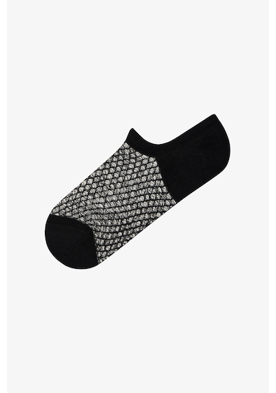 Penti  3 Çift Burun Dikişsiz Kendinden Desenli Sneaker Çorap