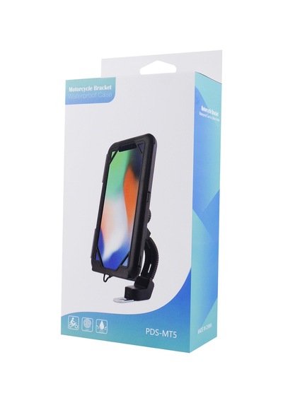 Powertec Suporte XL Model Motosiklet Bisiklet Telefon Tutucu  Su Geçirmez 5.5-7.0 inç arası