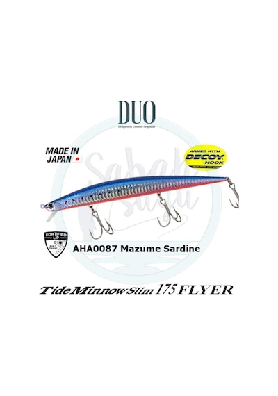 Duo Tide Minnow Slim 175 Flyer Aha0087 Mazume Sardine