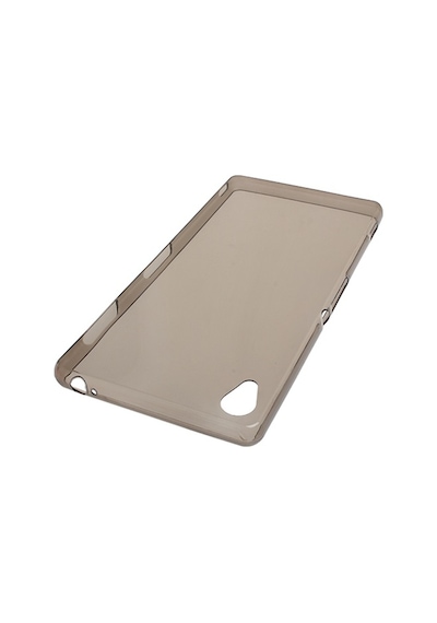 Xperia Z3 İle Uyumlu Kılıf 0.2mm Şeffaf Silikon Siyah