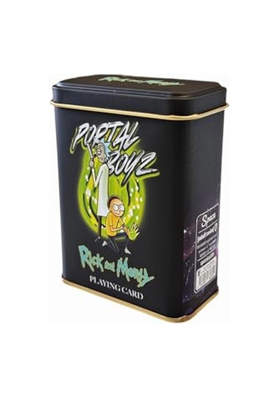 Rick&amp Morty Portal Boys Oyun Kartı