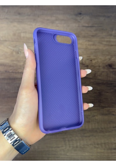 Apple Uyumlu iPhone 6/7/8 Plus Silikon Kılıf Xfab Mor