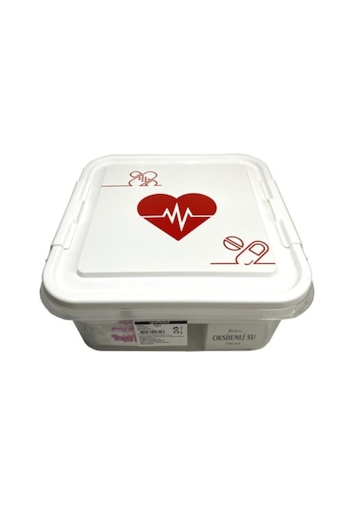 Ofis Ev Için Ecza Dolabı Ilk Yardım Düzenleme Kutusu Organizer 4,5lt