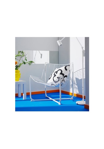 Ikea Skalboda Tekli Koltuk, Beyaz, Mindersiz