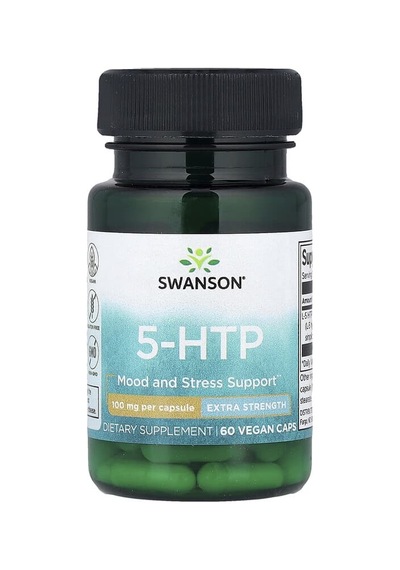 Swanson Vitamins, 5-htp, 100 Mg, 60 Vegan Caps