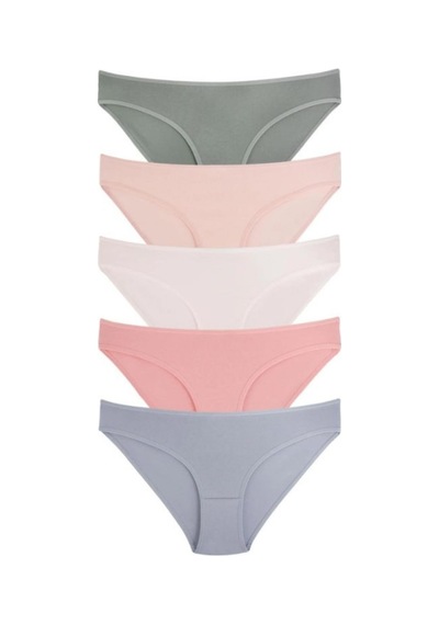 Vos Versa 5'li Bikini Karışık Renk - S, M, L Vkb1010-334-karışık Çok Renkli