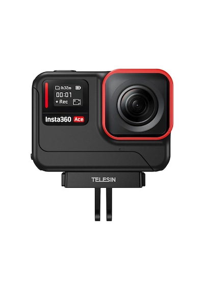Ayex Telesin S7-jbk-06-tıs Manyetik Hızlı Bırakma Adaptörü Insta360 X5, X6, Ace Pro Ve Ace Pro 2 İle Uyumlu