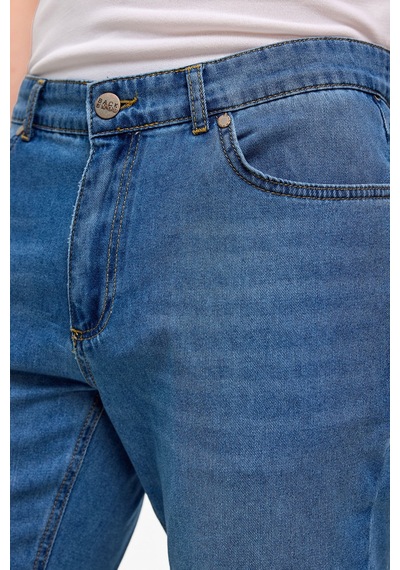 Backandbond Mavi Slim Fit Denim Pantolon Çok Renkli