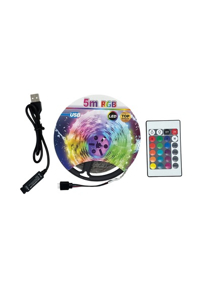 Panther Pt-355 Usb Rgb Şerit Led Işık 5m