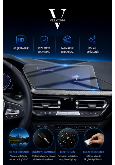 Bmw 2 Serisi 10.25 Navigasyon Esnek Nano Glass Ekran Koruyucu 2020-2023