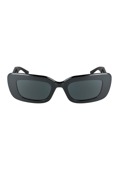 Karl Lagerfeld Kl 6164s 021 50 Kadın Dikdörtgen Siyah Kemik Güneş Gözlüğü Siyah