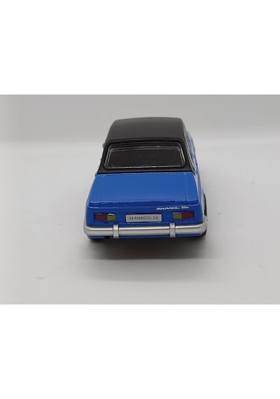 Birlik Toys 7287 001-brl16-x Metal Çek Bırak Anadol Araba Sesli Işıklı - Mavi