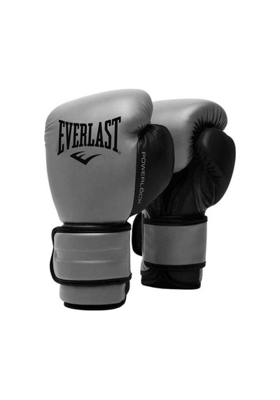 Everlast Powerlock 2r Training Glove Charcoal 14oz P00002306 Çok Renkli