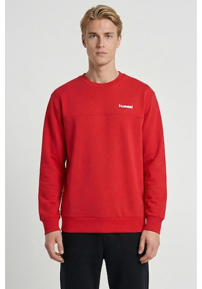 Hummel Vera Erkek Sweatshirt Kırmızı