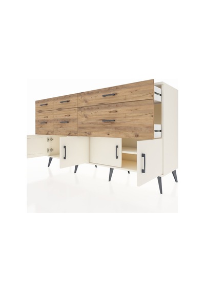 Kronos Konsol Tek Raflı 6 Çekmeceli 4 Kapaklı 176x59x99 Aytaşı-ay Aytaşı-aytaşı/çam Kronos Konsol Tek Raflı 6 Çekmeceli 4 Kapaklı 176x59x99 Aytaşı-ay Aytaşı-aytaşı/çam