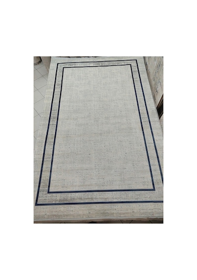 İpek Halı Vales Serisi 200x290 6m2 Akrilik İpliklerin Karışımı İnce Dokuma Lacivert - Gri - Krem İpek Halı Vales Serisi 200x290 6m2 Akrilik İpliklerin Karışımı İnce Dokuma Lacivert - Gri - Krem