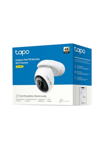 Tapo Tc46 Dış Mekan 4k Wi-fi Güvenlik Kamerası
