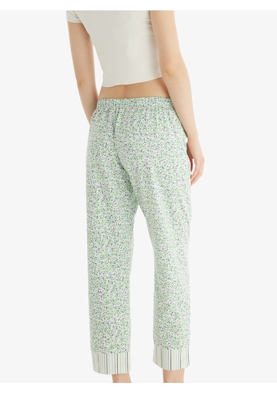 Kadın Pijama Altı 51805 - Çiçek Baskılı Çok Renkli