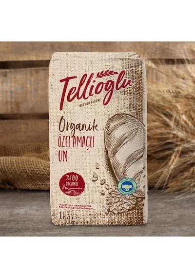 Tellioğlu Organik Buğday Unu 1 KG