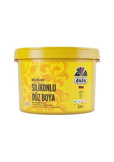 Dış Cephe Duvar Boyası 2.5 Lt Silikonlu Yapı 0.3