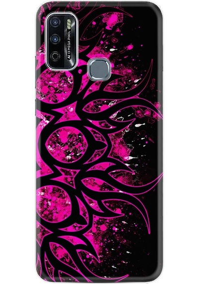 Infinix Hot 9 Play Kilif Silikon Desen Purple Knife 1692 523388217