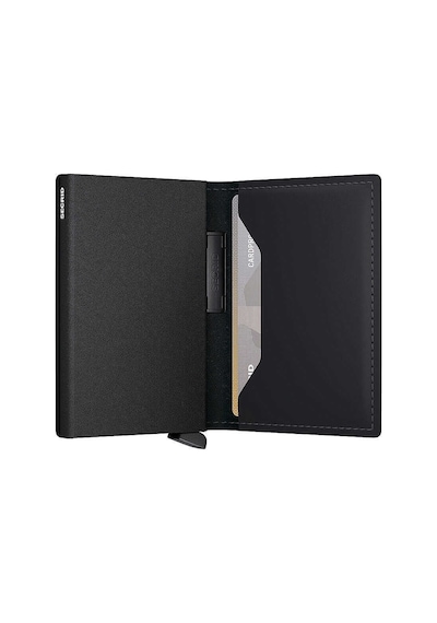 Secrid Bandwallet Matte Powder Kartlık Cüzdan, Siyah Çok Renkli