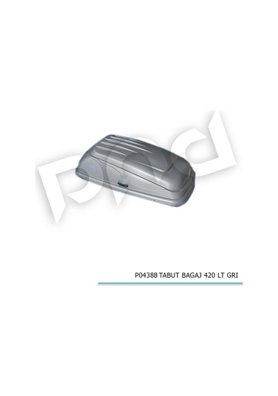 Tabut Port Bagaj 420lt Gri 155x85x45 Cm