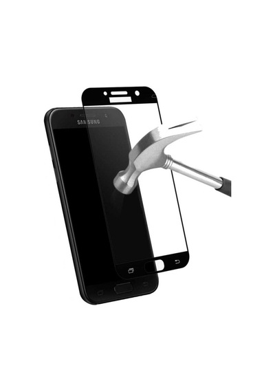 Samsung Uyumlu Galaxy A7 2017 Davin Seramik Ekran Koruyucu Siyah