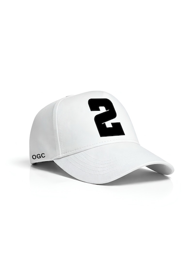 Ogc 2 Sayısı Unisex Şapka Beyaz