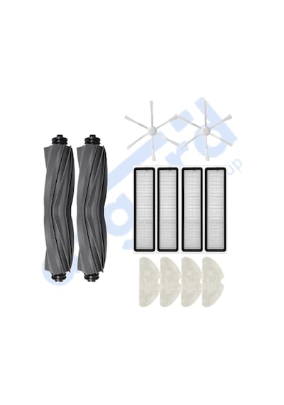 Dreame D10s, D10s Pro, D9 Max Gen 2 Uyumlu 2 Ana Fırça 2 Yan Fırça 4 Filtre 4 Mop Pkt-iasgf0000923