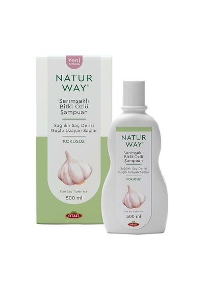 Otacı Naturway Sarımsaklı Bitkisel Şampuan 500 ML