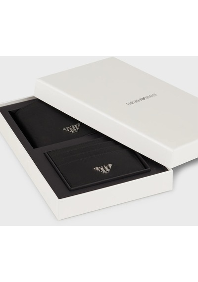 Emporio Armani Erkek Cüzdan Takım Y4R237 Y138E 81072 Siyah