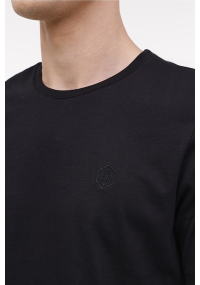 Lumberjack Mb Ct102 C Nk T-sh 4pr Siyah Erkek Kısa Kol T-shirt Siyah