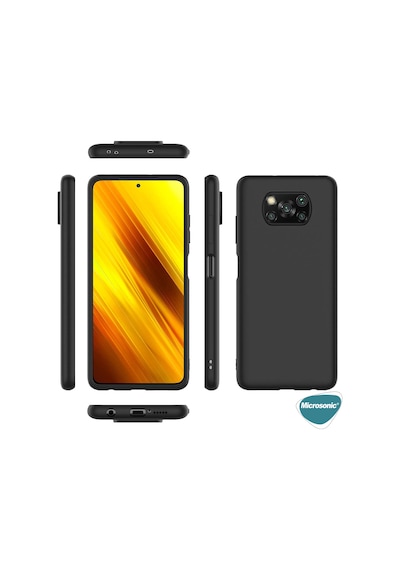 Microsonic Matte Silicone Xiaomi Poco X3 NFC Kılıf