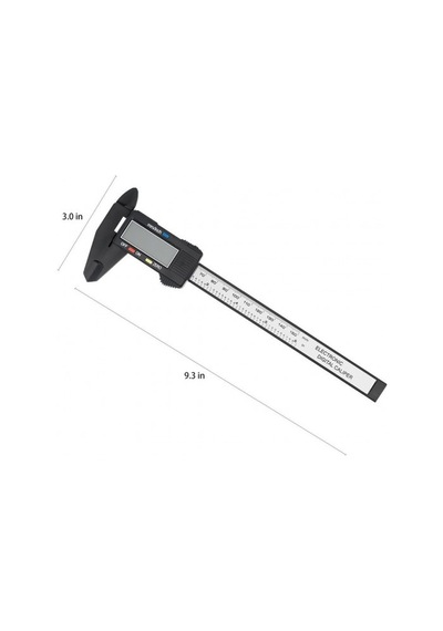 Kumpas Dijital Karbon Fiber Hassas 150Mm Ölçer