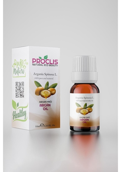 Proclis Argan Yağı, %100 Doğal Sabit Yağ, Argan Oil, Argania Spinosa L. 10 Ml